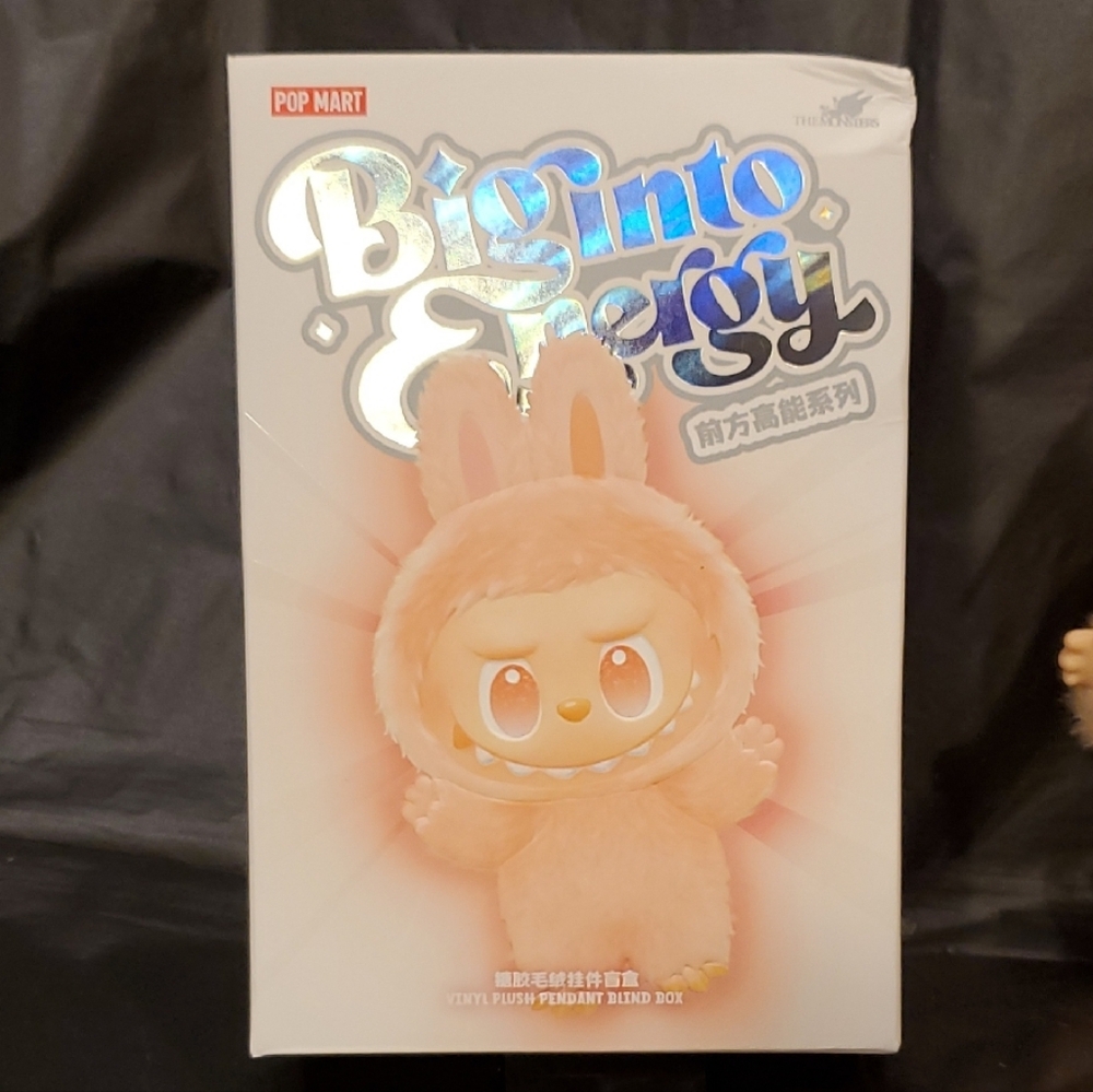Pop Mart Labubu The Monsters Big into Energy Blind Box Character Happiness